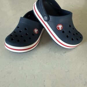 CROCS Crocband Clog Navy Blue Toddler Size 9C